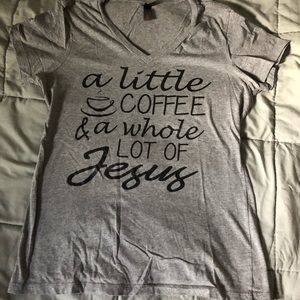 Coffee and Jesus T-shirt